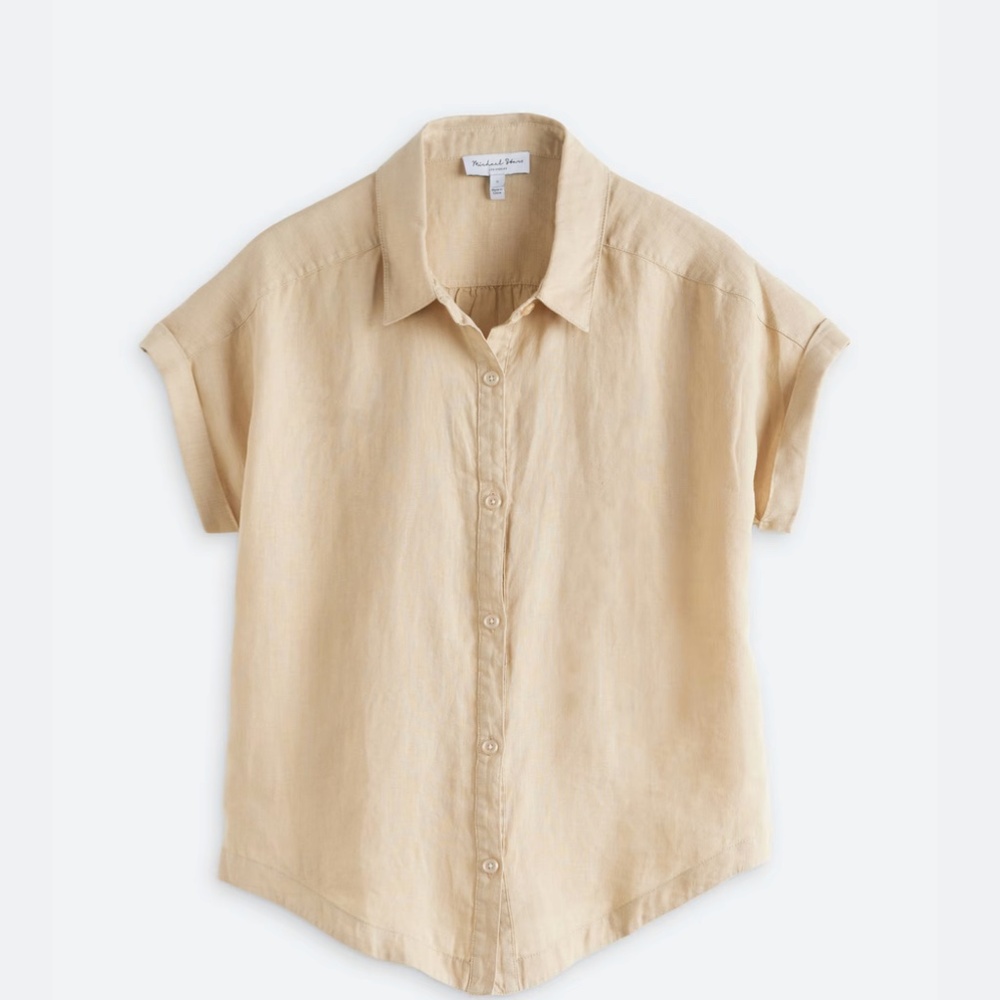 Linen Button Down Shirt